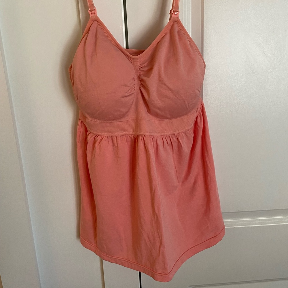 2 Motherhood Maternity Seamless Nursing Camis